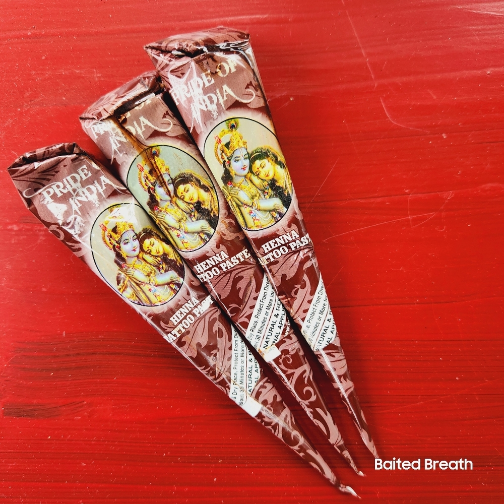 Henna tubes by Pride of India Only 4 Left